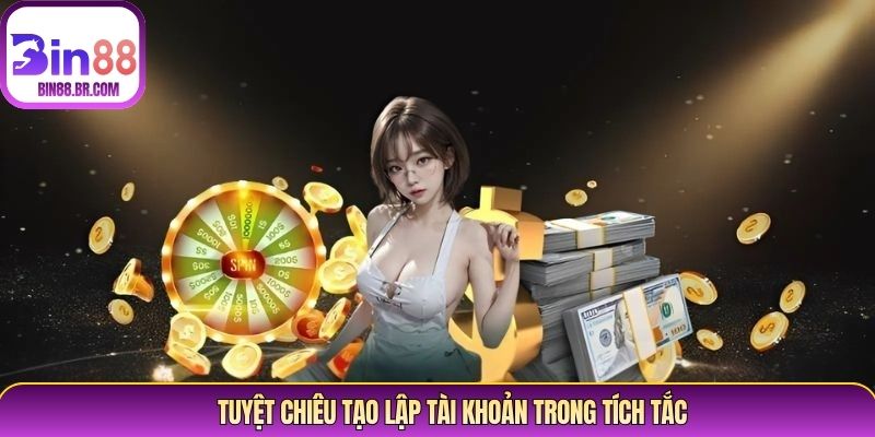 Tuyệt chiêu tạo lập tài khoản trong tích tắc Tuyệt chiêu tạo lập tài khoản trong tích tắc